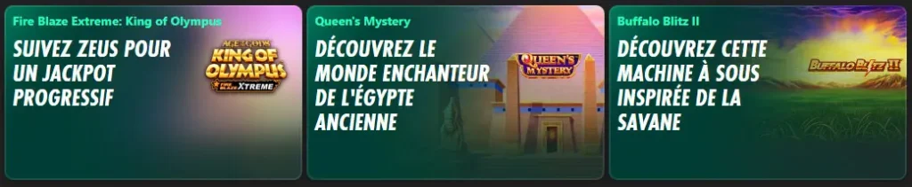 suivez zeus pour un jackpot progressif BET365 FRANCE